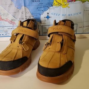 Mens Ralph Lauren Zip Up Chukka Boots